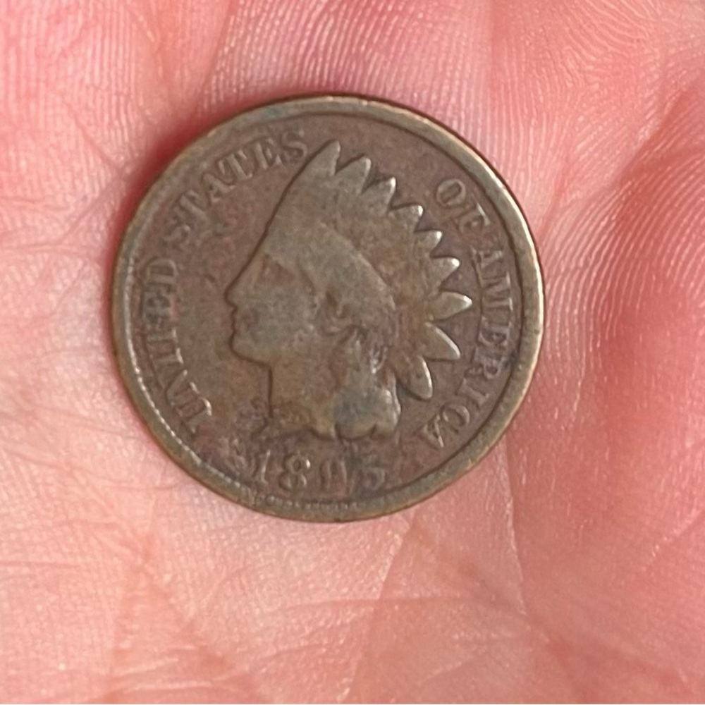 Vintage 1895 Indian Head Penny